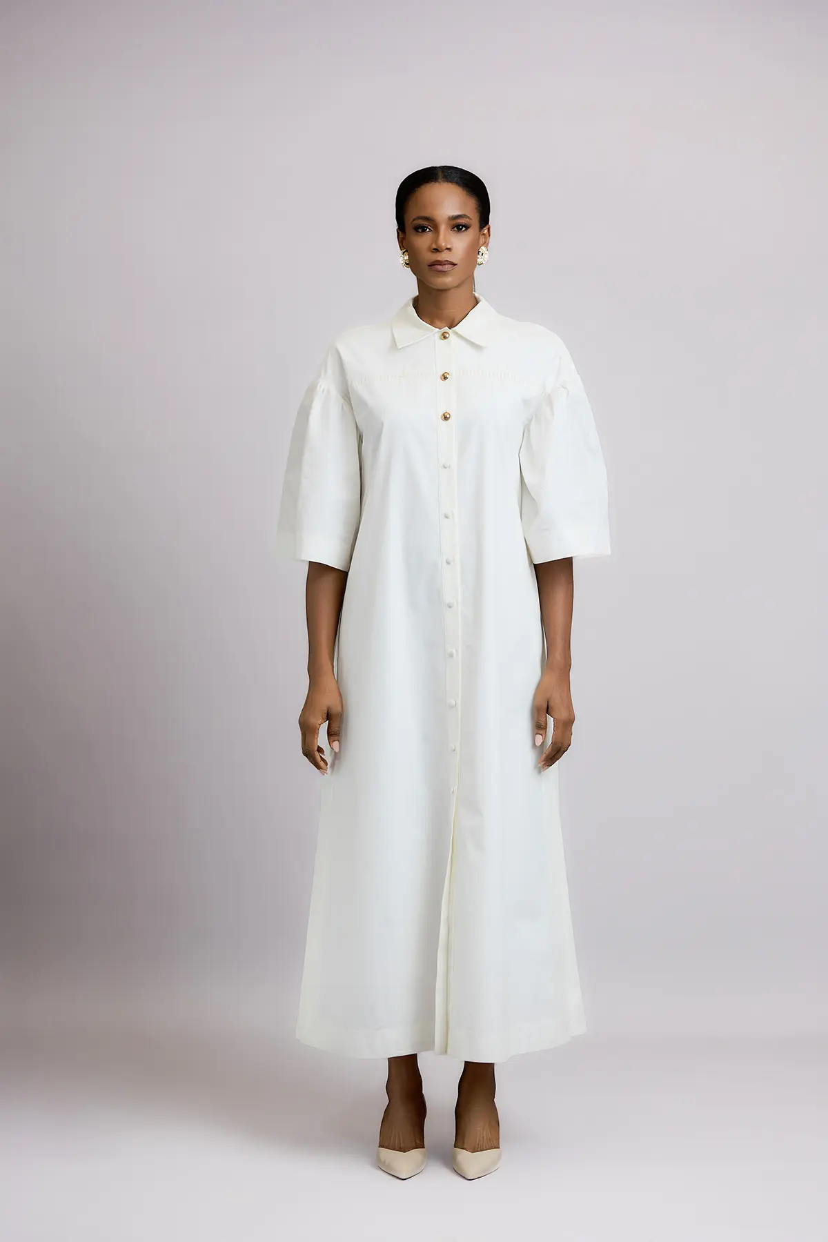 Pure Form Midi Dress