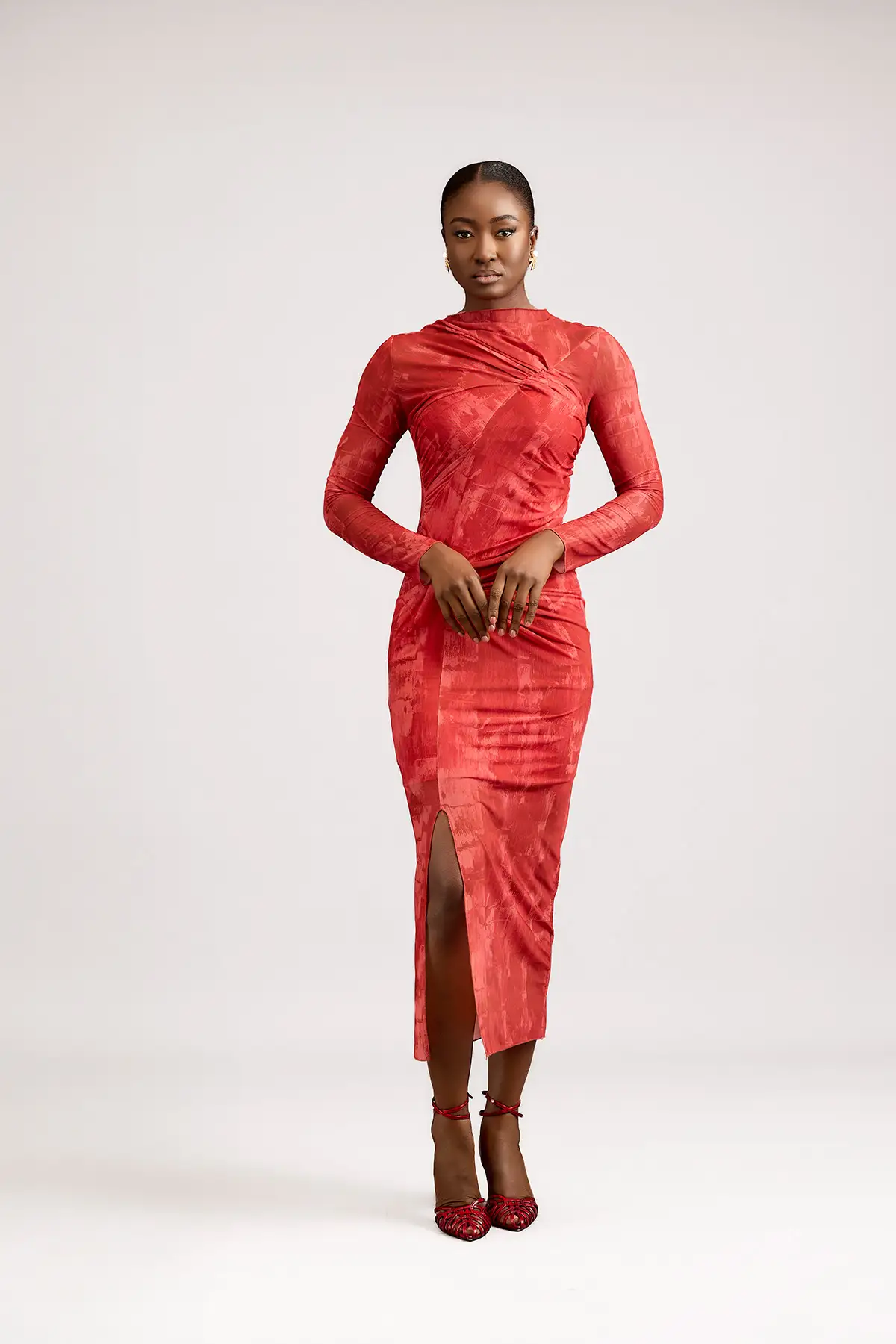 The Rouge Silhouette Dress